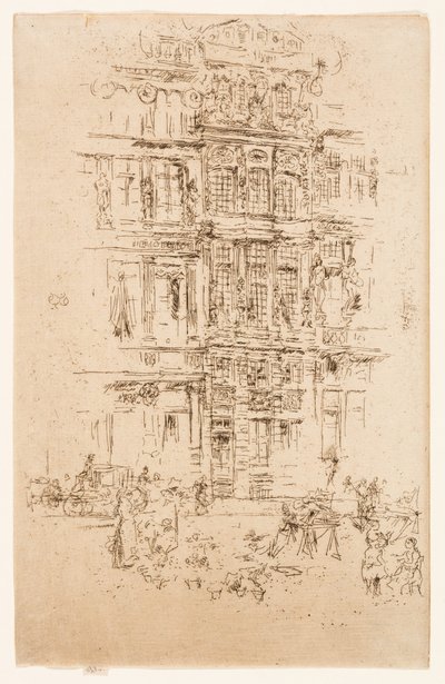 Palasser, Brussel av James Abbott McNeill Whistler