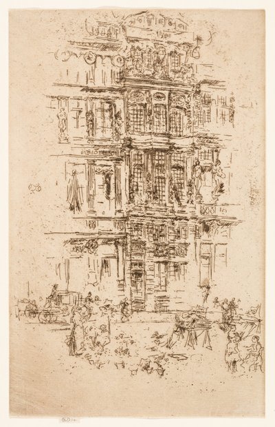 Palasser, Brussel av James Abbott McNeill Whistler