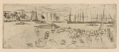 Penny Passengers, Limehouse av James Abbott McNeill Whistler