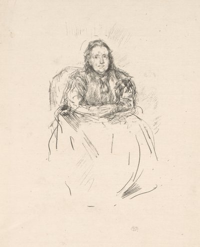 Portrettstudie: Mrs. Philip av James Abbott McNeill Whistler