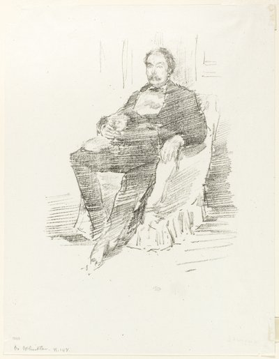 Portrett av Dr. Whistler, nr. 2 av James Abbott McNeill Whistler