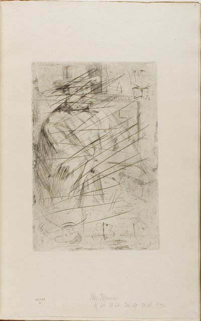 Portrett av en mann av James Abbott McNeill Whistler