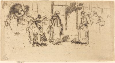 Fjærkremarked, Loches av James Abbott McNeill Whistler