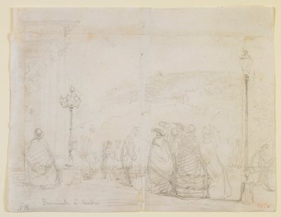 Gå i Baden av James Abbott McNeill Whistler