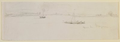 Nær Mainz av James Abbott McNeill Whistler