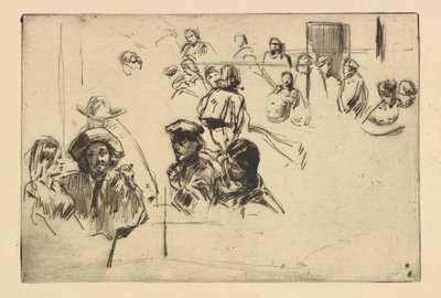 Ratcliffe Highway av James Abbott McNeill Whistler