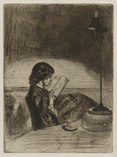 Lesing av Lamplight av James Abbott McNeill Whistler