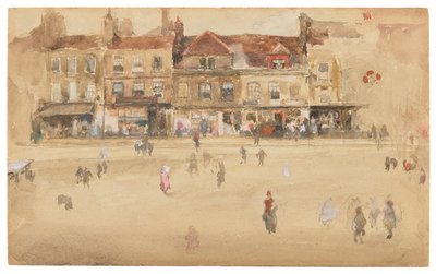 Rød og brun-hoxton av James Abbott McNeill Whistler