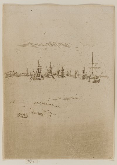 Gå tilbake til Tilbury av James Abbott McNeill Whistler