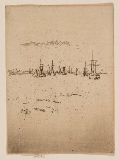 Gå tilbake til Tilbury av James Abbott McNeill Whistler