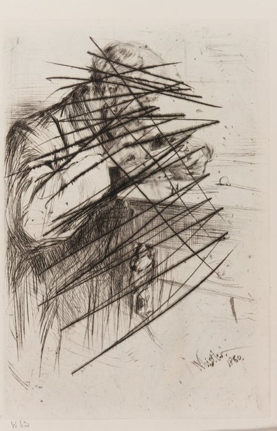 Riault (Tregravøren) av James Abbott McNeill Whistler