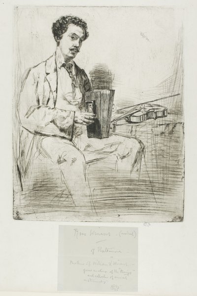 Ross Winans av James Abbott McNeill Whistler