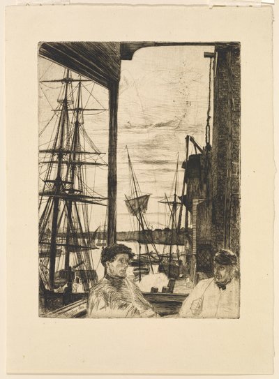 Rotherhithe av James Abbott McNeill Whistler