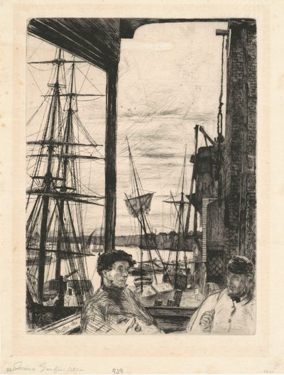Rotherhithe av James Abbott McNeill Whistler