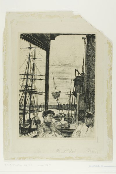 Rotherhithe av James Abbott McNeill Whistler