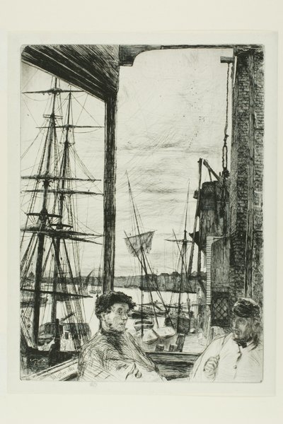 Rotherhithe av James Abbott McNeill Whistler