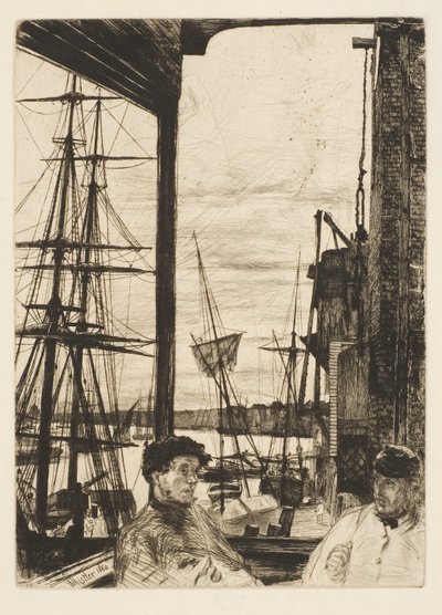 Rotherhithe av James McNeill Whistler