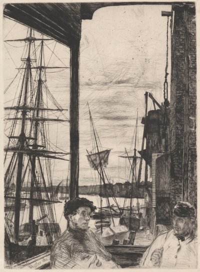 Rotherhithe K. 66 III fra av James Abbott McNeill Whistler