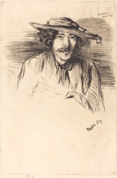 Selvportrett av James Abbott McNeill Whistler