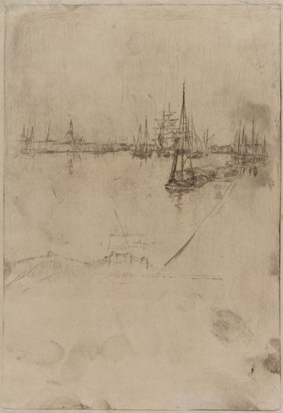 Frakt, Venezia av James Abbott McNeill Whistler
