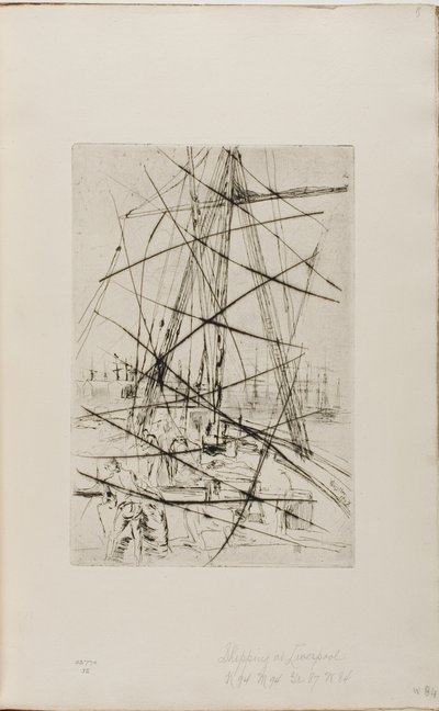 Frakt i Liverpool av James Abbott McNeill Whistler
