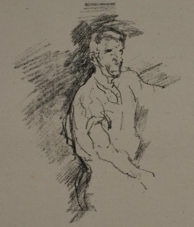 Skisse av en smed av James Abbott McNeill Whistler