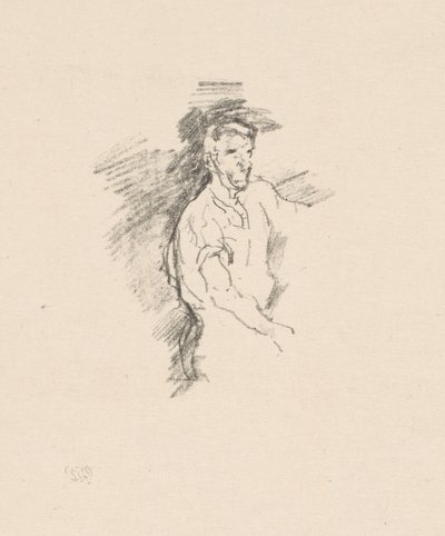 Skisse av en smed av James Abbott McNeill Whistler