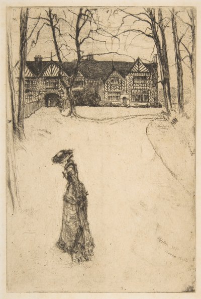 Speke Hall, nr. 1 av James McNeill Whistler
