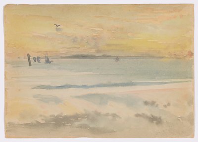 St. Ives: Solnedgang av James Abbott McNeill Whistler
