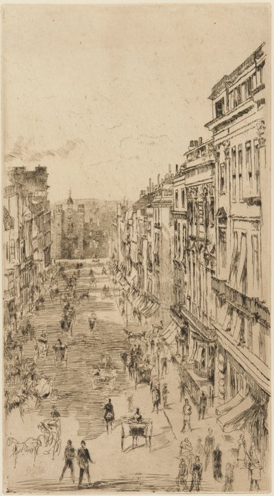 St. James's Street av James Abbott McNeill Whistler