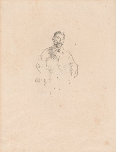 Stephane Mallarmé, nr. 2 av James Abbott McNeill Whistler