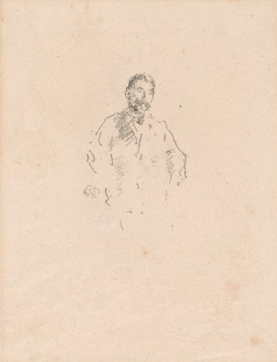 Stephane Mallarmé, nr. 2 av James McNeill Whistler