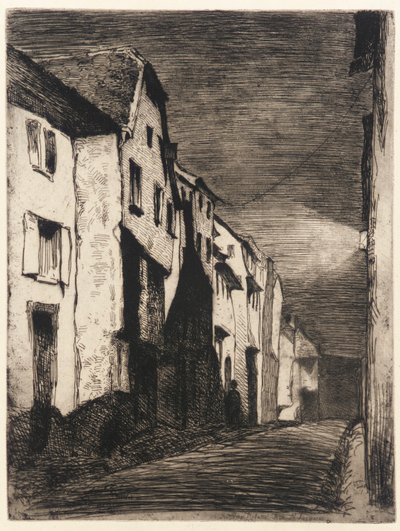 Gate ved Saverne av James Abbott McNeill Whistler