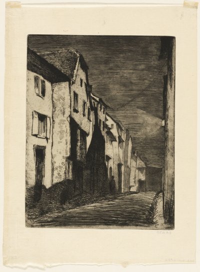 Gate ved Saverne av James Abbott McNeill Whistler
