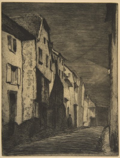 Gate i Saverne av James McNeill Whistler