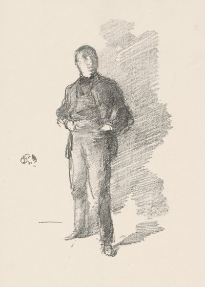 Studie nr. 1: Mr. Thomas Way av James Abbott McNeill Whistler