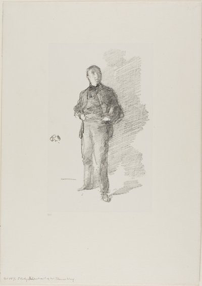 Studie nr. 1: Mr. Thomas Way av James Abbott McNeill Whistler
