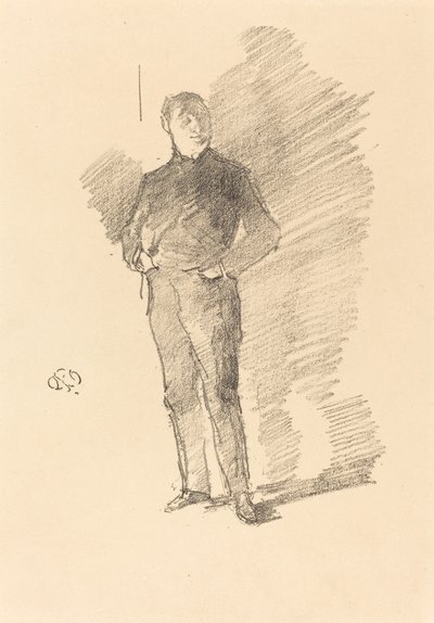 Studie nr. 2: Mr. Thomas Way av James Abbott McNeill Whistler