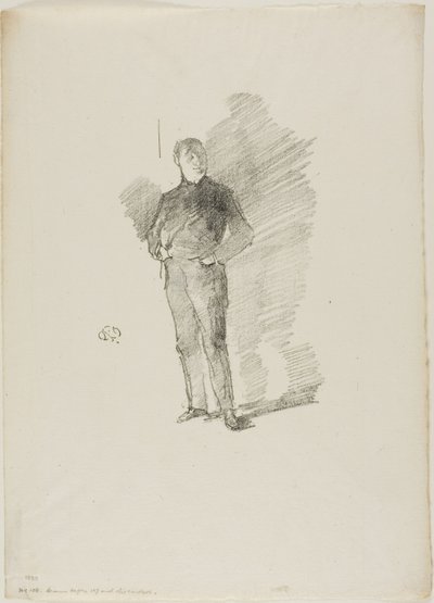 Studie nr. 2: Mr. Thomas Way av James Abbott McNeill Whistler