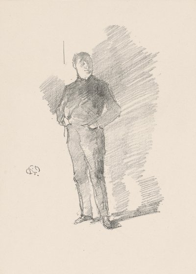 Studie nr. 2: Mr. Thomas Way av James Abbott McNeill Whistler