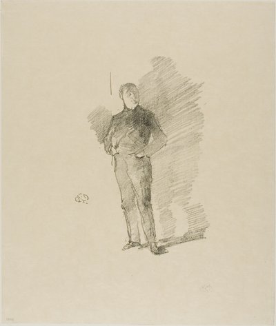 Studie nr. 2: Mr. Thomas Way av James Abbott McNeill Whistler