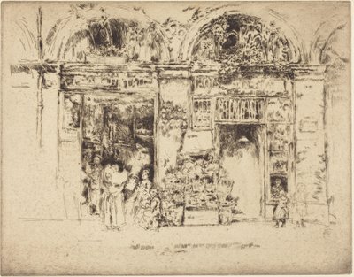 Solsikker, Rue des Beaux-Arts av James McNeill Whistler