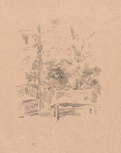 En-til-en i hagen av James McNeill Whistler