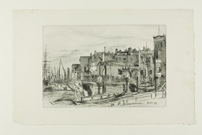 Thames politi av James Abbott McNeill Whistler