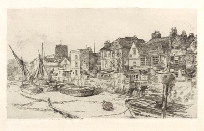 'Adam og Eva', gamle Chelsea av James Abbott McNeill Whistler