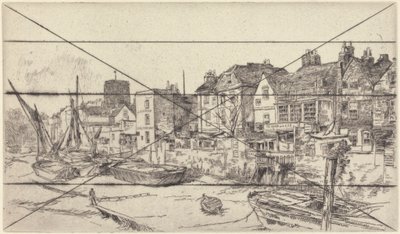 «Adam og Eva», gamle Chelsea av James Abbott McNeill Whistler