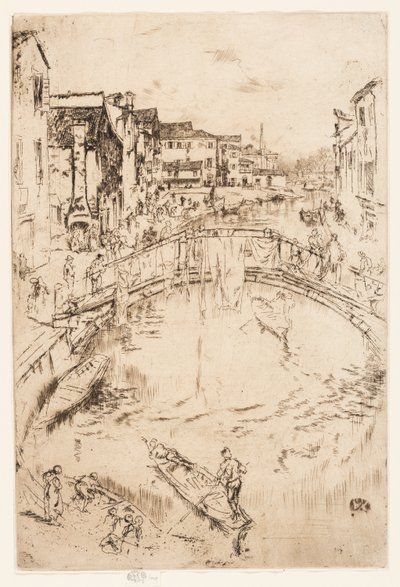 Broen, Santa Marta av James Abbott McNeill Whistler