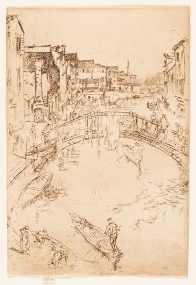 Broen, Santa Marta av James Abbott McNeill Whistler