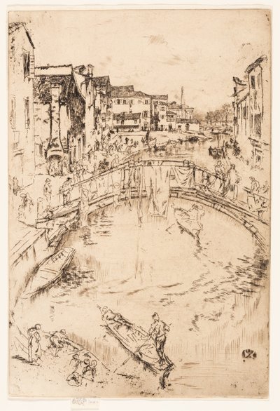 Broen, Santa Marta av James Abbott McNeill Whistler