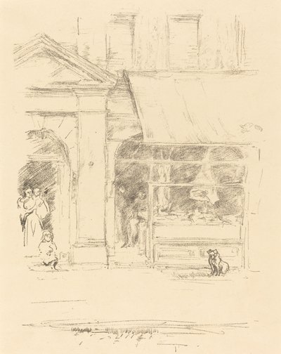 Slakterens hund av James Abbott McNeill Whistler